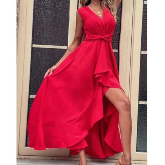 Boho high low maxi dress - Picture 2 of 16